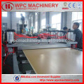 Qingdao Professional Factory Painel de PVC WPC fazendo linha de produção / placa de móveis WPC fazendo linha de produção